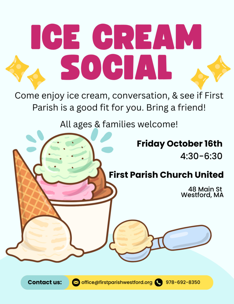 ICE CREAM Social